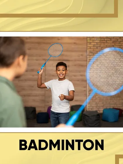 We welcome players of all ages to our badminton courts. It's a fantastic sport for developing agility and having fun, and our facilities are perfect for both kids and adults to learn and play.