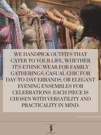 We handpick outfits that cater to every part of your life, from ethnic wear for family gatherings to chic casuals for daily errands. Every piece is chosen with versatility and practicality in mind.