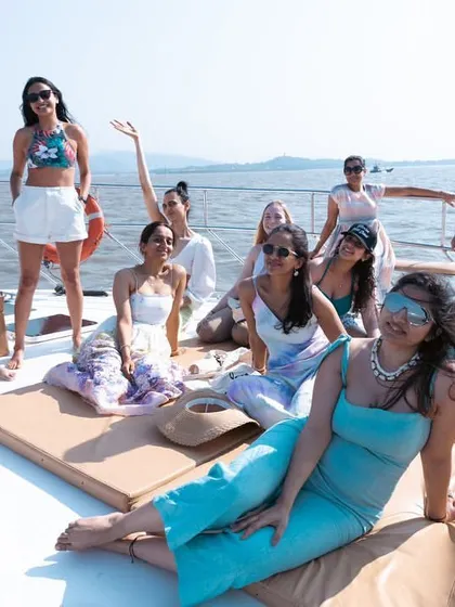 The smiles and salty air say it all. Our retreats are built on connection, laughter, and creating memories together. This moment from our "Yoga on the Sea" event captures the pure joy of our community.