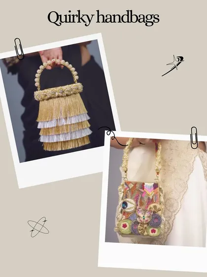 For 2025, bridal accessories are all about making a statement. Forget minimalism; we are embracing bold, quirky handbags that are conversation starters. These pieces aren't just add-ons, they are the main event.