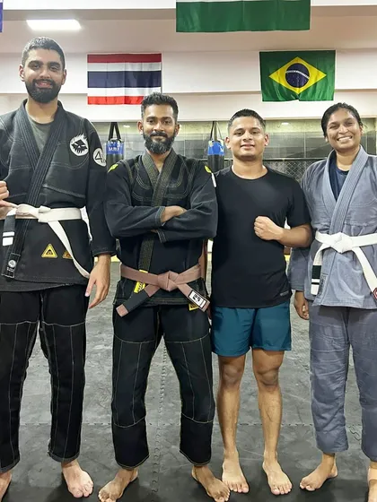 Congratulations to our members on their hard earned stripes. This represents their consistency and progress on their Jiu Jitsu journey.