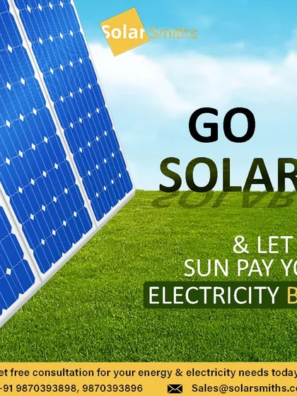 Go solar and let the sun pay your electricity bills. It's a simple concept with powerful financial implications for your household or business.