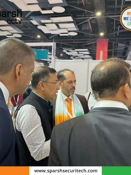 High-level discussions with government officials and industry leaders at the Traffic InfraTech Expo.