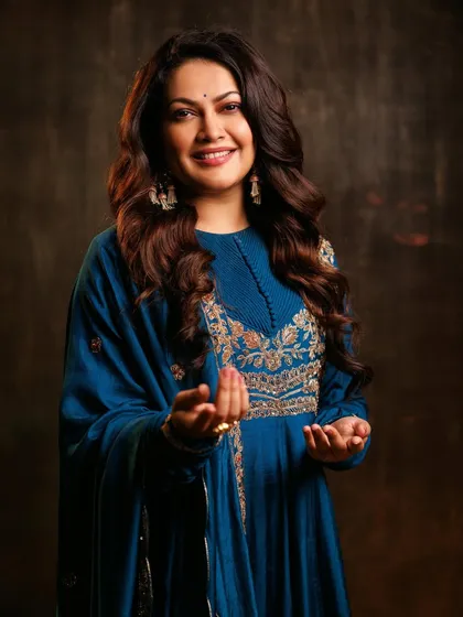 A welcoming and warm portrait of Priyanka Barve.