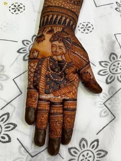 The Art of Portrait Mehendi photo 5