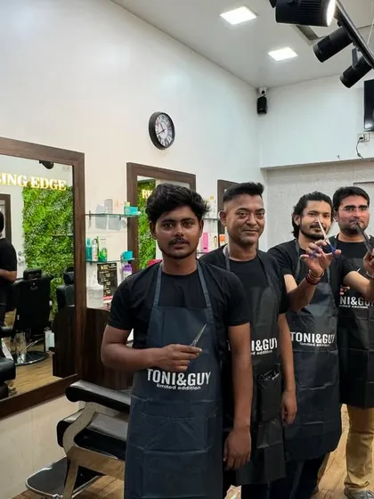 This is my team of skilled and experienced stylists. We are all passionate about men's grooming and are ready to provide you with top-notch service.