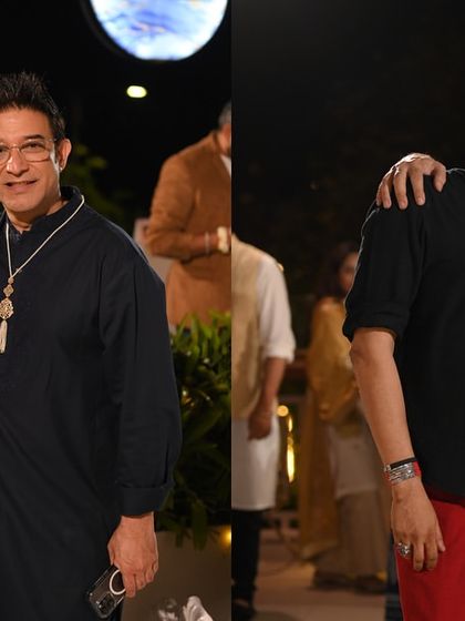 A snapshot from the unveiling of the 'Mehr' collection, with designer Suneet Varma. These exclusive events offer a chance to meet the creators behind the jewelry.