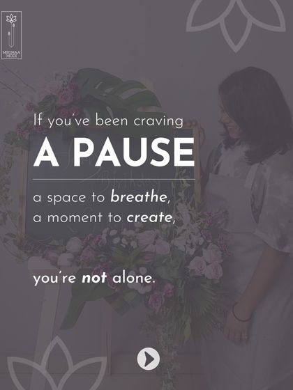 If you've been craving a pause, a space to breathe, and a moment to create, you're not alone. My hobby classes are the perfect antidote to a busy life.