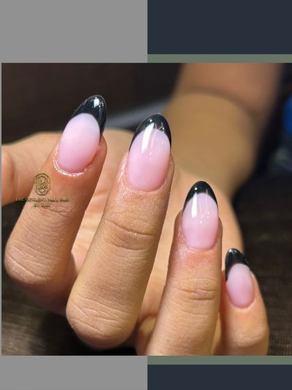 A black French manicure is the epitome of chic. It's clean, classic, and always in style.