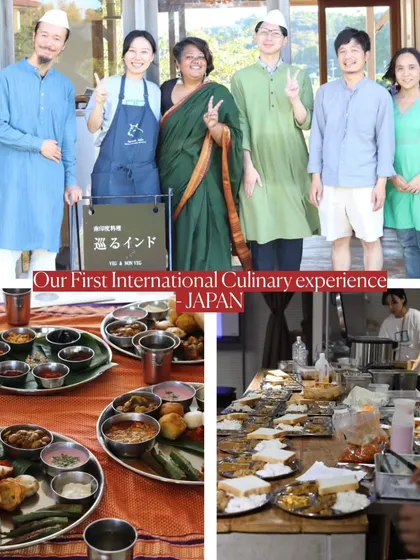 From my home kitchen in Mumbai to a culinary pop-up in Japan! This past year has been an incredible adventure of travel and food. This collage is a reminder of all the amazing people I've met and the regional Indian cuisines I've been blessed to share.