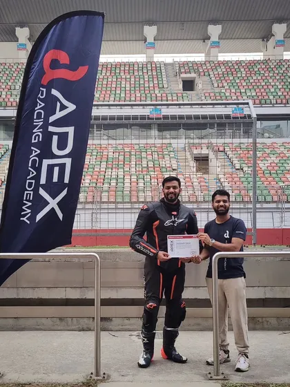 Another successful graduate of our track day at BIC. This certificate is more than a piece of paper; it's proof of new skills learned and limits pushed.