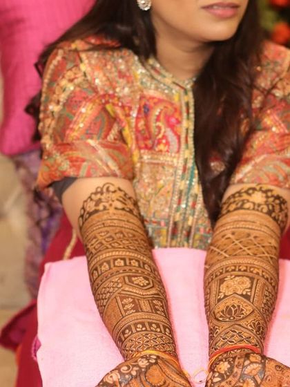 Umesh Kumar - Festival & Occasion Mehandi Intricate Rajasthani & Full Hand Designs photo 43