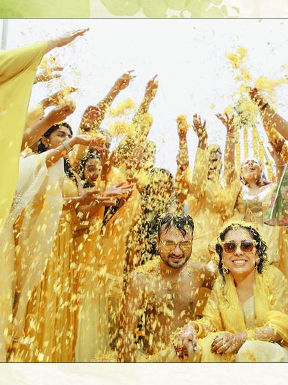 Vibrant Haldi & Mehendi photo 18