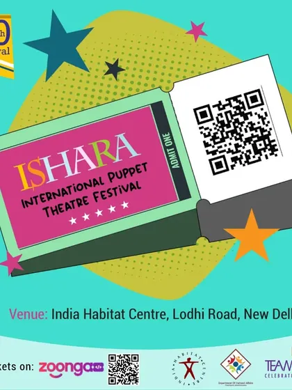 A graphic encouraging audiences to book their tickets. A key part of our management service is implementing an effective ticketing and sales strategy in partnership with platforms like BookMyShow and Zoonga.