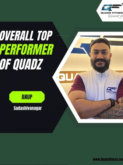 Shoutout to Mr. Anup from Sadashivanagar, our Overall Top Performer for October 2022.