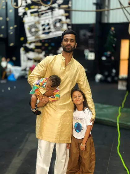 Celebrating our bossman Coach Aslam's birthday. The whole family, including the little ones, comes together to make it special.