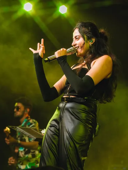 Lost in the music, giving it my all on stage. Every performance is a chance to connect, and I pour my heart into every single note for you guys.