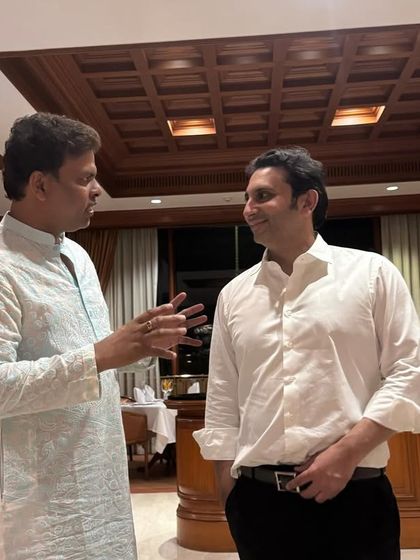 In conversation with Adar Poonawala. He took only three minutes to extend his further blessings to the school, a testament to his large heart and commitment to philanthropy.