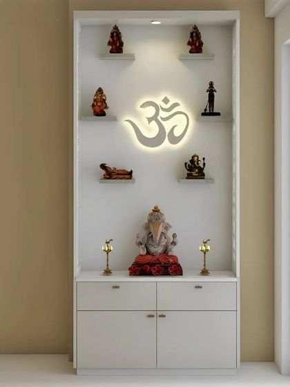Interior Design - Pooja Room Design Modern & Minimalist Pooja Units photo 6