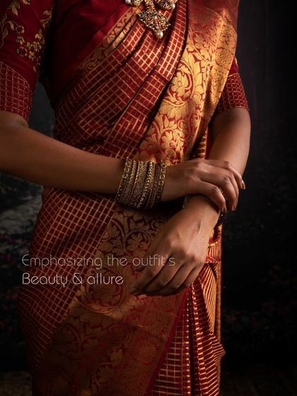 Sudha Reddy - Custom Occasion Wear Sarees & Signature Blouses photo 16