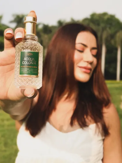 A great fragrance is the final step of any beauty routine. This Acqua Colonia scent with blood orange and basil is so fresh and uplifting. It’s all about finding a scent that matches your vibe.