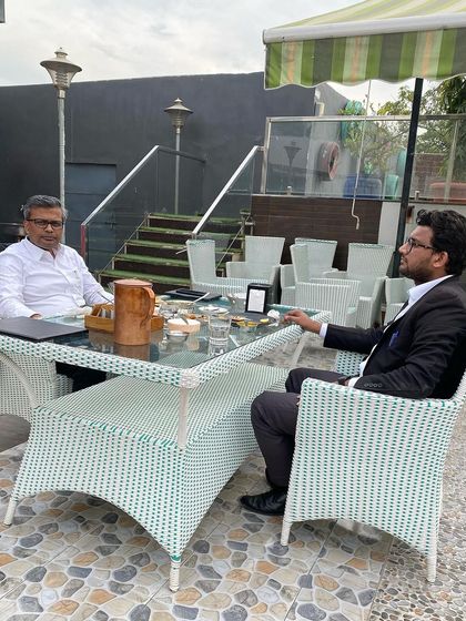 In Jaipur after successfully arguing a quashing petition in a corruption case before the Rajasthan High Court and obtaining a stay order for my client.