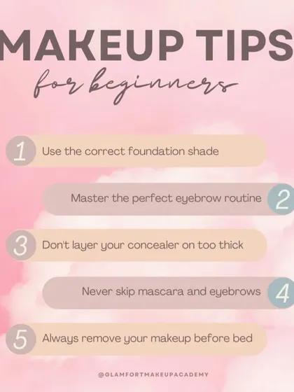 Some essential makeup tips for beginners. Always use the correct foundation shade and never skip mascara and eyebrows. These small things make a huge difference.