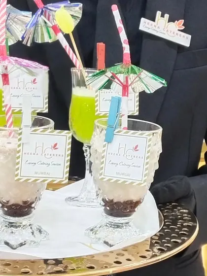 Hospitality begins the moment your guests arrive. Our team welcomes everyone with refreshing, beautifully presented drinks, setting a warm and inviting tone for the celebration.