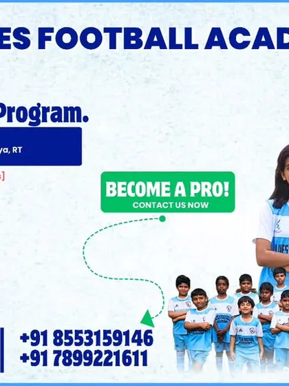 Your journey to becoming a pro starts here. Admissions are open for our annual training program with batches for all age groups. Call us to book a free trial class and experience the Blues Football Academy difference.