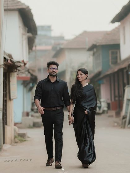 A relaxed walk through a charming old neighborhood. This type of shot captures a slice of everyday life, but with a romantic twist.