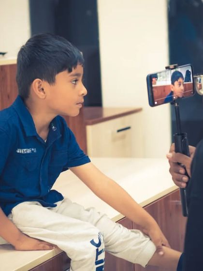 Capturing a student's testimonial. We value our students' feedback and love hearing about their experiences at our tournaments and classes.