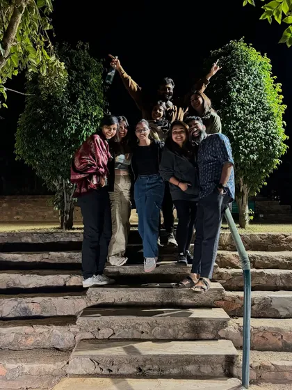 My amazing team for 'Nadaaniyan'. These are the people who make it all happen. So much love for this crew.