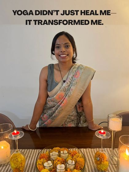 Yoga didn't just heal me, it transformed me. It brought a light and joy back into my life that I thought was lost.