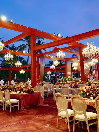 The Wedding Square - Wedding Design & Styling Opulent Sangeet & Reception Nights photo 44