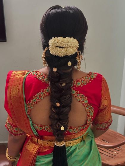 Laxmi Ramkrishna - Special Occasion Hairstyling Traditional South Indian Braids photo 16