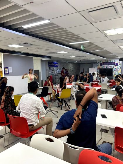 Sreya Bhar - Corporate Yoga Programs Desk & Chair Yoga: Wellness Without Leaving Your Seat photo 21