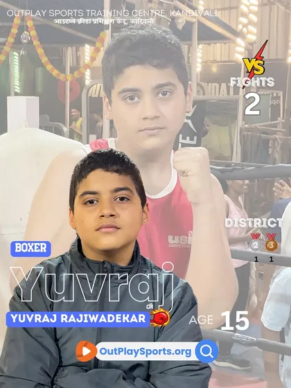 Yuvraj Rajwadekar, a 15-year-old on his way to becoming a boxing star. His dedication is clear in every training session.
