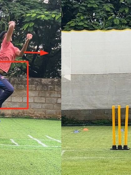 This before and after shows the result of remodeling a mixed action. By aligning the body at the jump and through the crease, we created a much more efficient and powerful movement pattern.