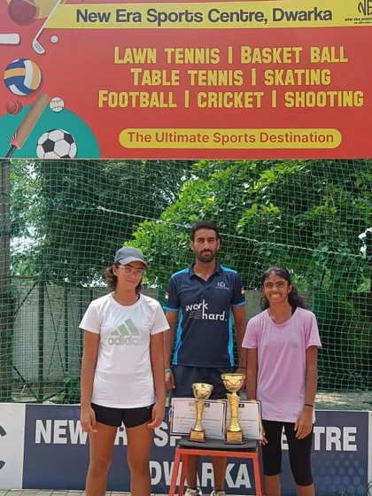 Celebrating Harsh Nandal and Raunak Gilra reaching their first AITA National U-16 finals, another proud moment for the academy.