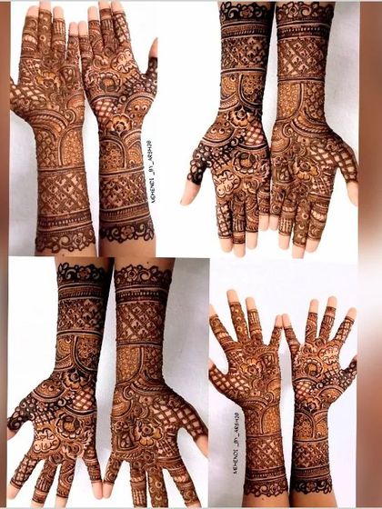 Henna by Arsh - Special Occasion Henna Intricate Bridal Henna photo 29
