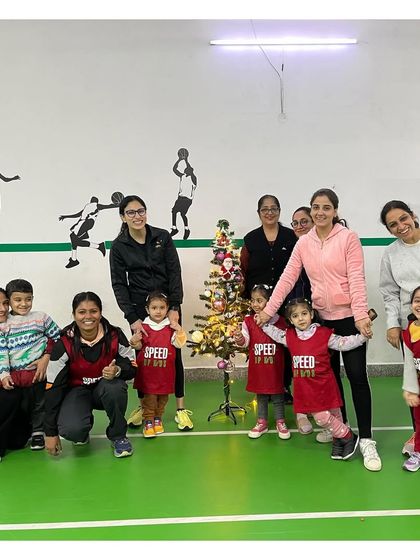All smiles during our Christmas-themed Parent & Kid Show. These events are all about creating happy memories together.