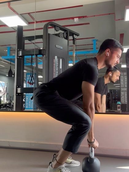 Here is a complete full-body workout using just a single kettlebell. This sequence includes swings, squats, lunges, and presses, demonstrating how versatile one piece of equipment can be for building strength and endurance.