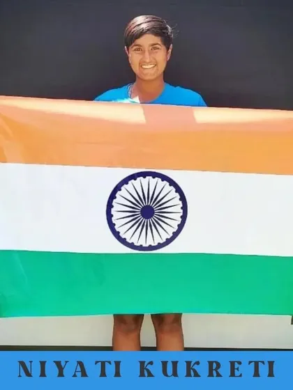 This is the dream I help my players achieve. Here is our trainee Niyati Kukreti, who rose from rank 135 to become the 4th ranked player in the U-16 AITA circuit and went on to represent India at the Billie Jean King Cup.