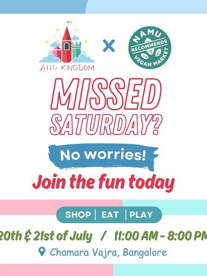 Missed Saturday? No worries! This graphic reminds everyone that our events run through the weekend, so there's always another chance to join the fun.