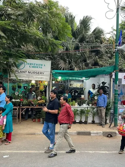 Here we are at the Chembur Festival, sharing our love for plants with the local community. We enjoy participating in events and meeting fellow plant enthusiasts from all over the city.