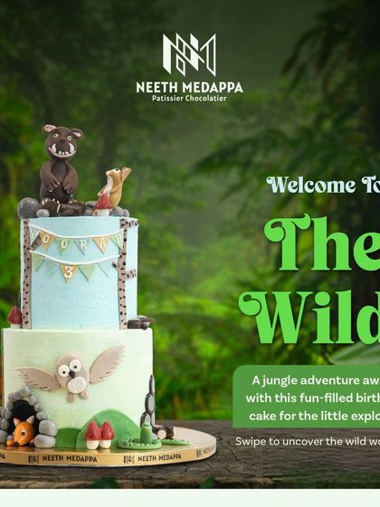 Neeth Medappa - Kids' Themed Birthday Cakes Animal Kingdom Cakes photo 4