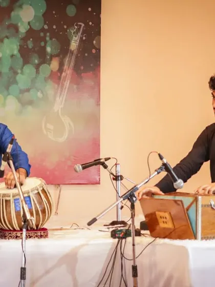 A gallery of posters from various concerts and festivals I've been a part of. This includes events like the Saptak Festival, Vasantotsav, Dover Lane Music Conference, and tours across the UK and USA.