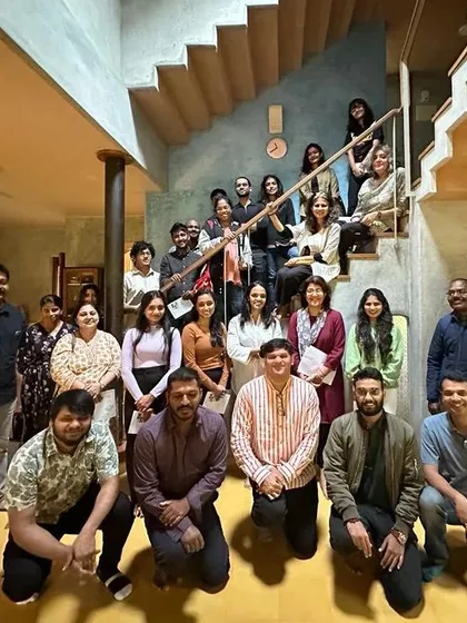 A heartwarming revisit to an artist's residence for a co-sharing session with the client, Shabnam Virmani. These reflective exercises are invaluable for understanding the life of a building after we have left.