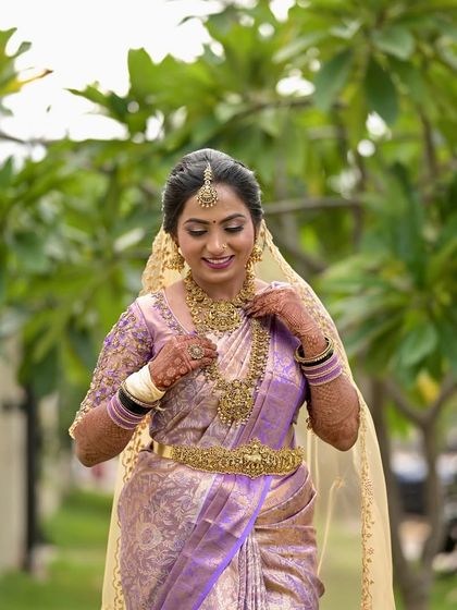 Makeover by Pragna Gangadhar - Bridal Makeup & Hair Styling Classic South Indian Bridal Looks photo 59