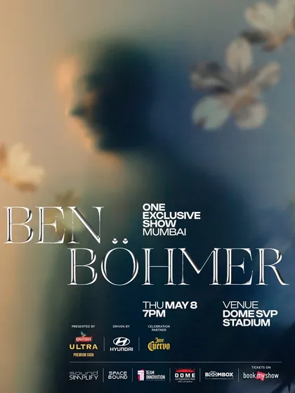 I produce exclusive, one-night-only events like this show with melodic maestro Ben Böhmer at the iconic Dome Stadium in Mumbai. These are rare opportunities to see world-class artists in unique settings.